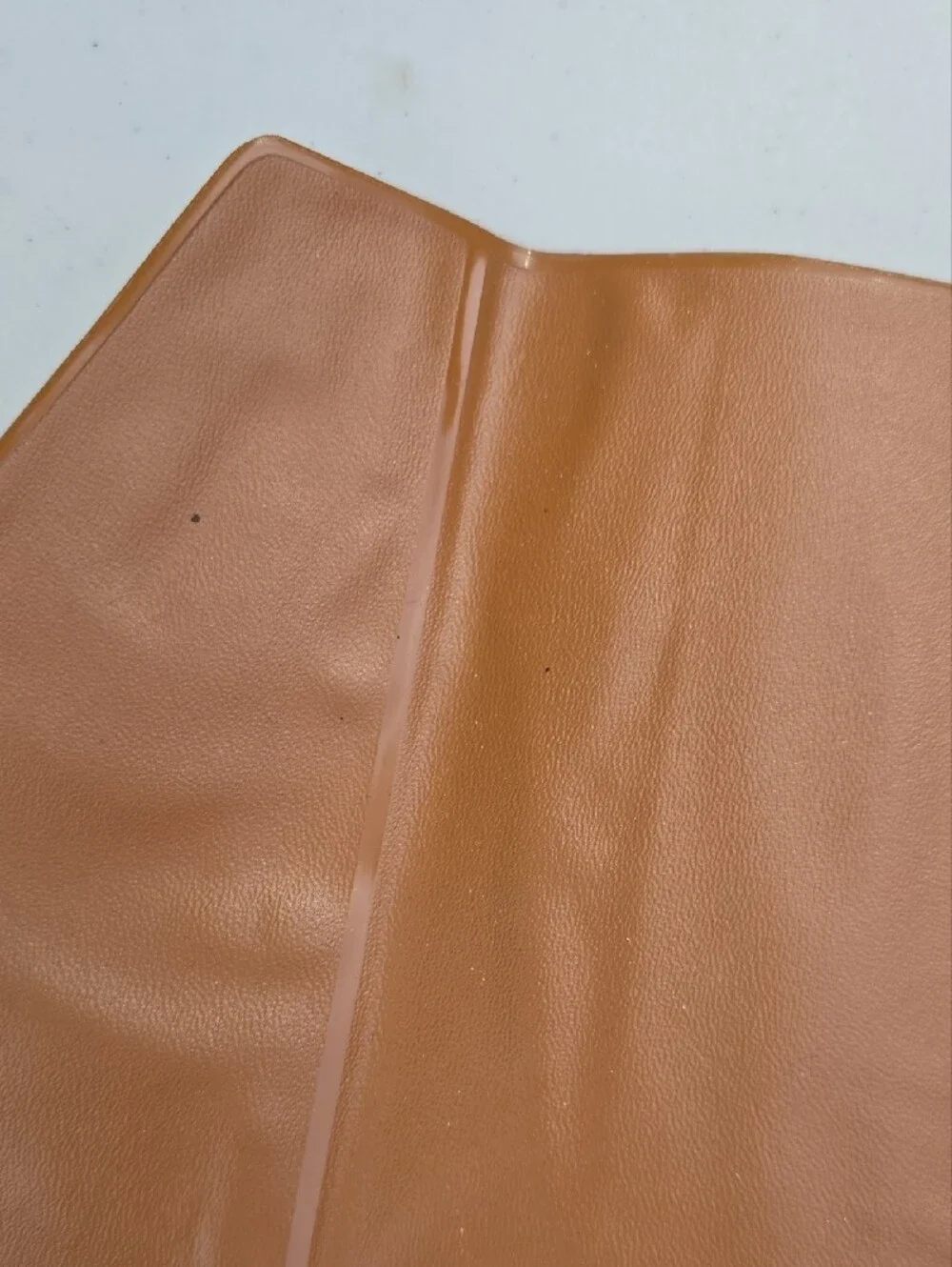 Vintage Men's Brown Leather Roll-Up Travel Organizer